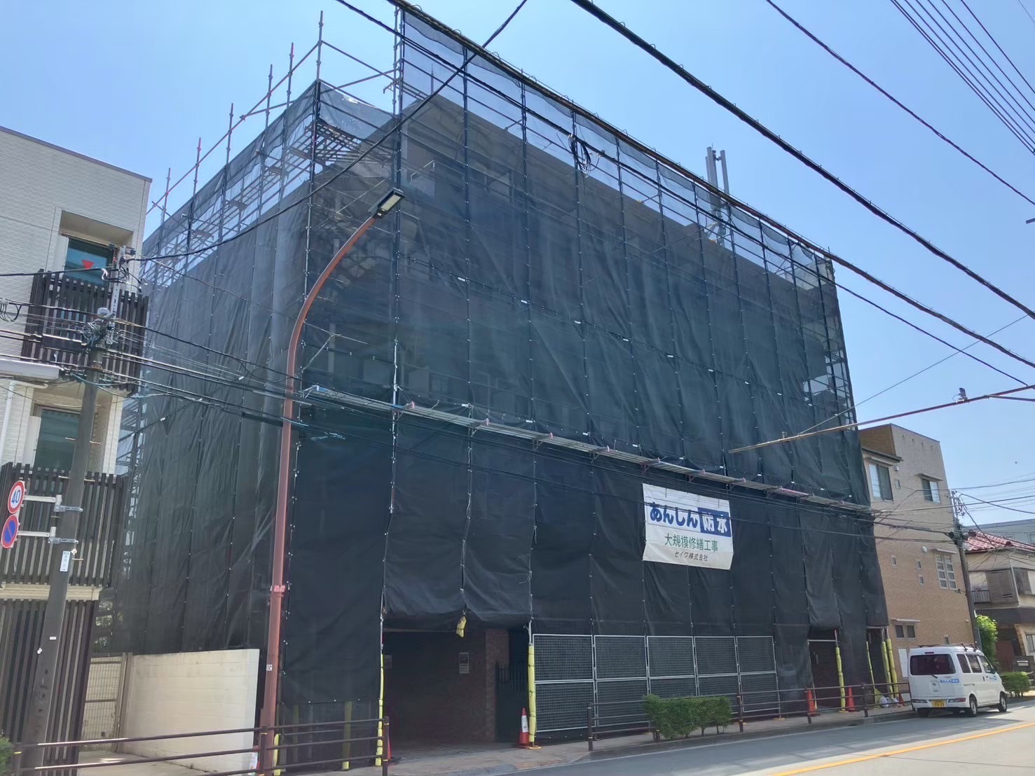 大規模修繕工事　日神パレステージ三鷹