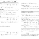 今回の満足度：・・・